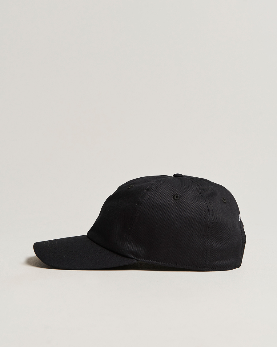 Mies | Eton Cotton Baseball Cap Black | Eton | Cotton Baseball Cap Black