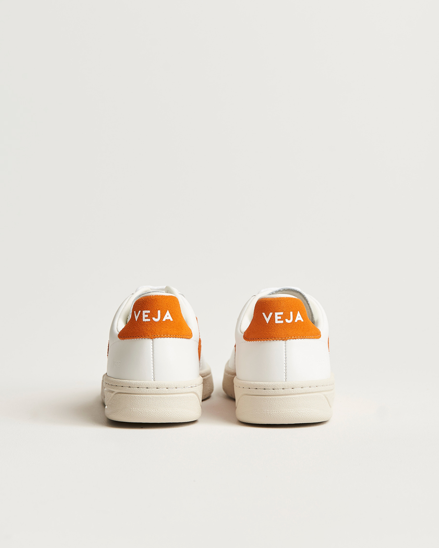 Mies | Veja V-12 Sneaker Extra White/Pumpkin | Veja | V-12 Sneaker Extra White/Pumpkin