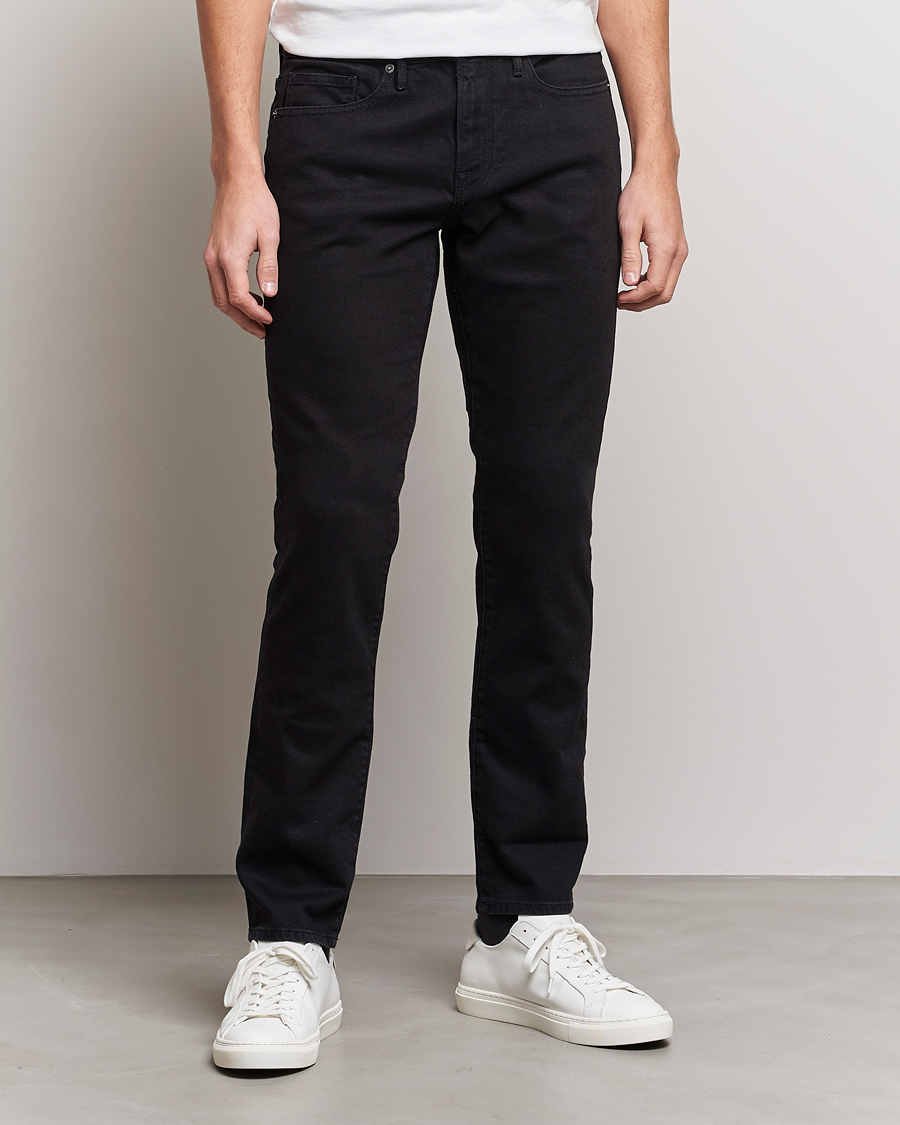 Mies | Farkut | FRAME | L´Homme Slim Stretch Jeans Noir