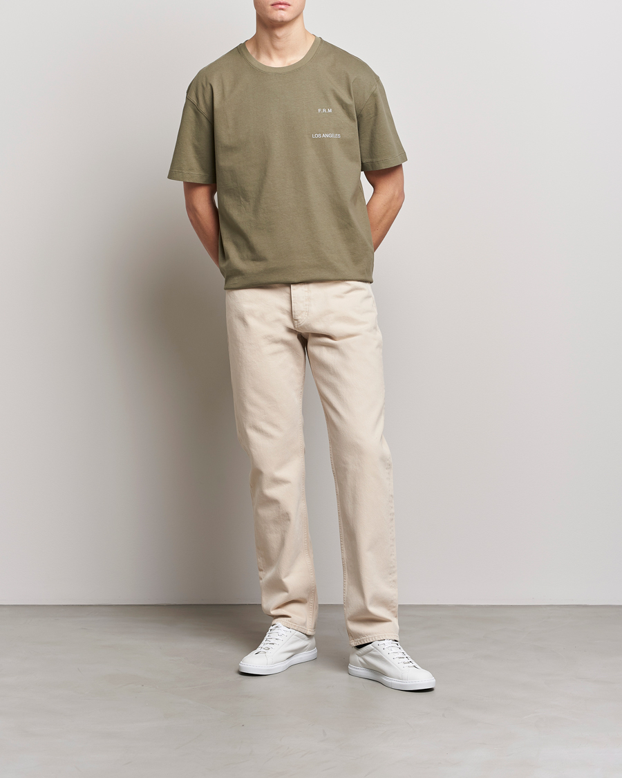 Mies | Farkut | FRAME | The Straight Jean White Beige