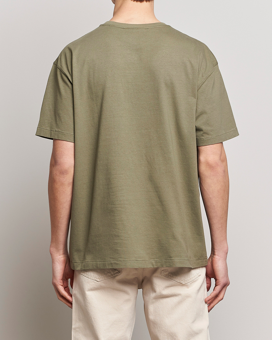 Mies | T-paidat | FRAME | Logo Print T-Shirt Old Green