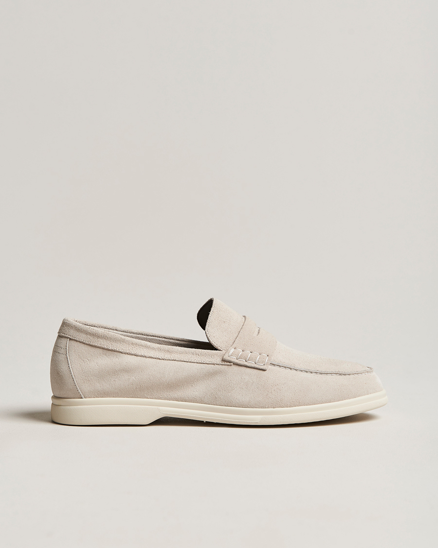 Mies | Canali Summer Loafers Light Beige Suede | Canali | Summer Loafers Light Beige Suede