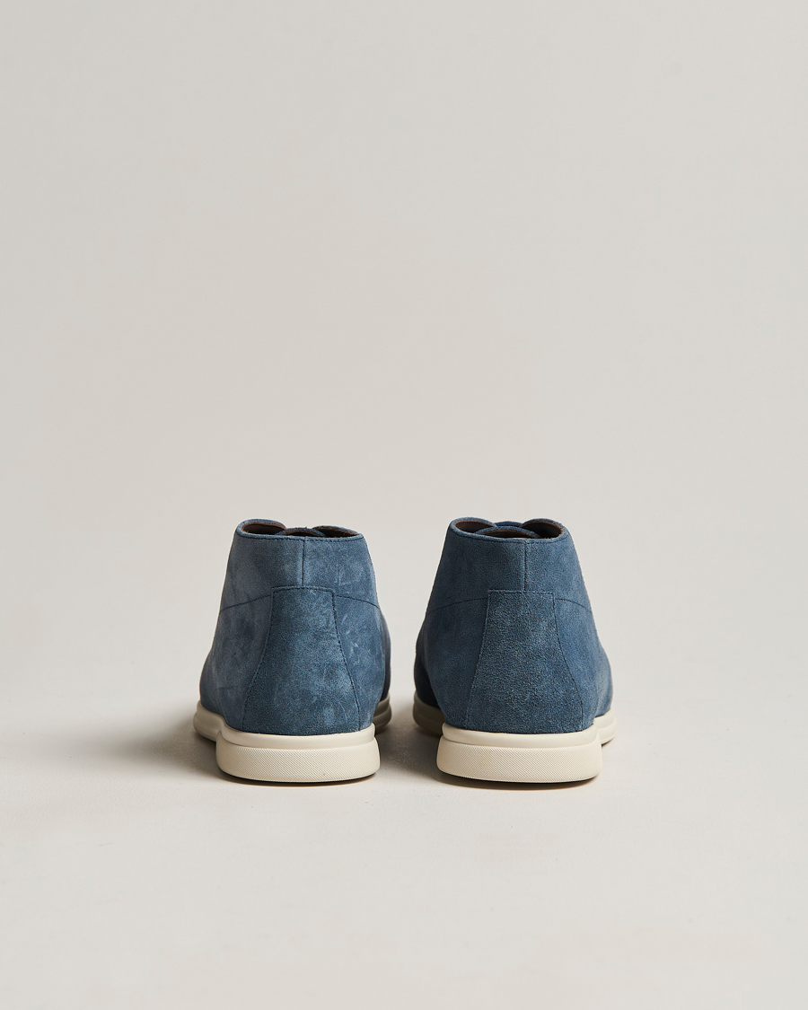 Mies | Canali Chukka Boots Light blue Suede | Canali | Chukka Boots Light blue Suede