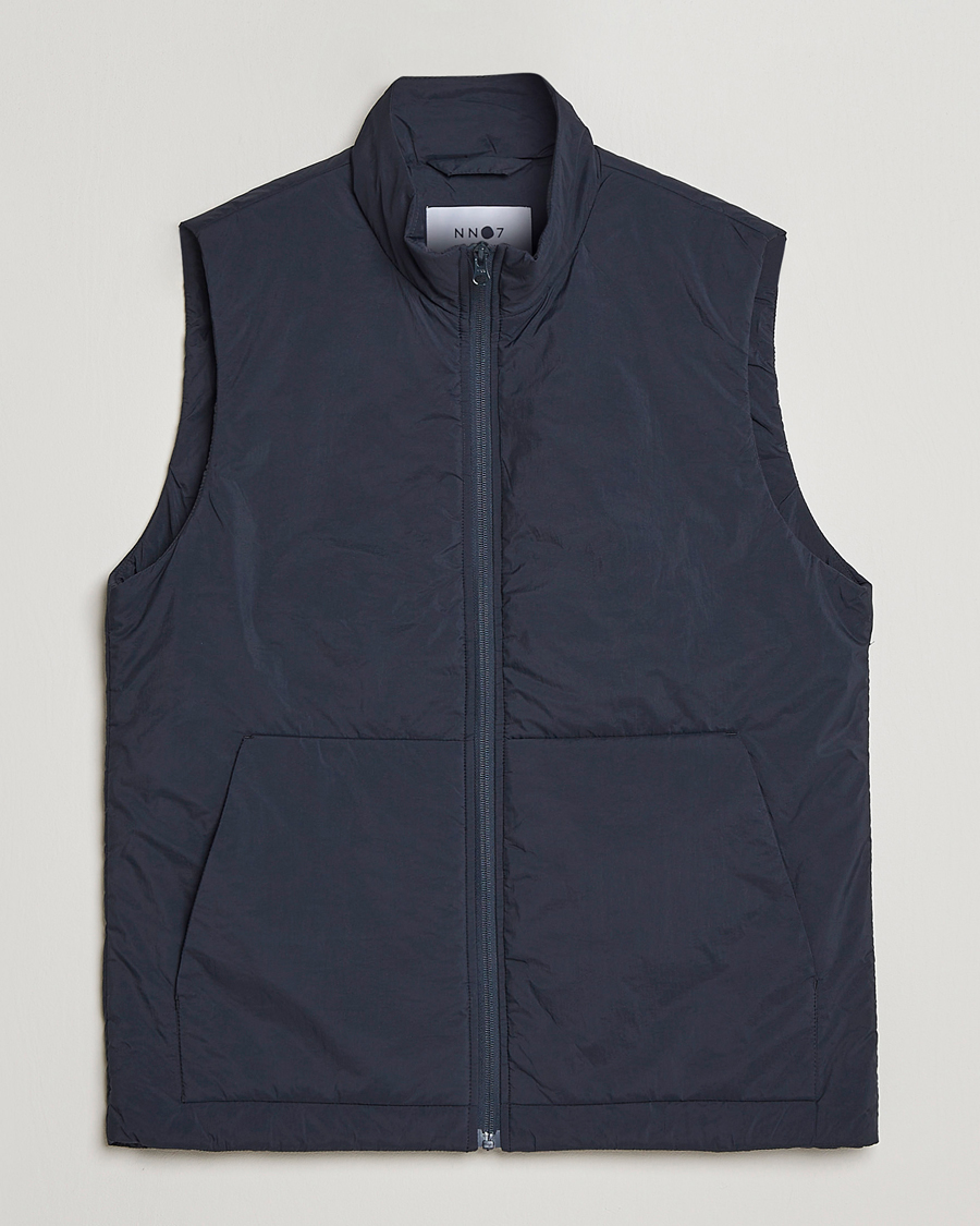 Mies | Ulkoliivit | NN07 | Verve Padded Waistcoat Navy Blue