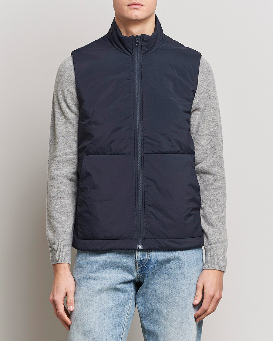 Mies | Ulkoliivit | NN07 | Verve Padded Waistcoat Navy Blue