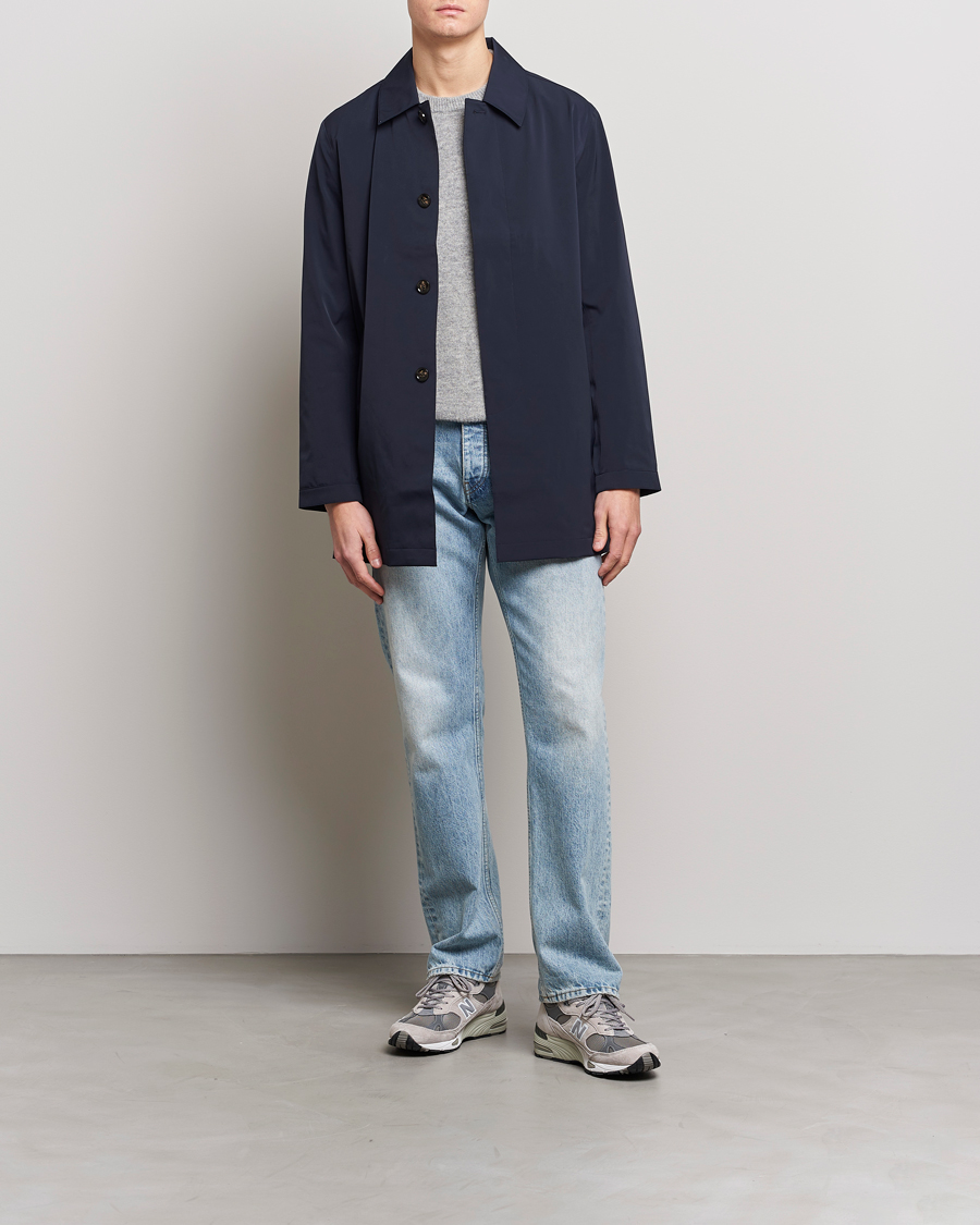 Mies | Takit | NN07 | Kim Waterproof Car Coat Navy Blue