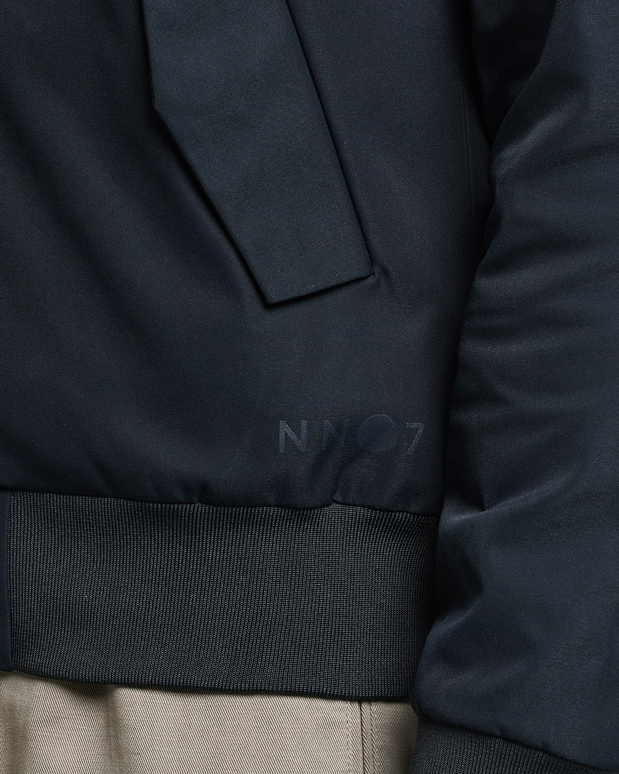 Mies | Takit | NN07 | Dawson Light Harrington Jacket Navy Blue