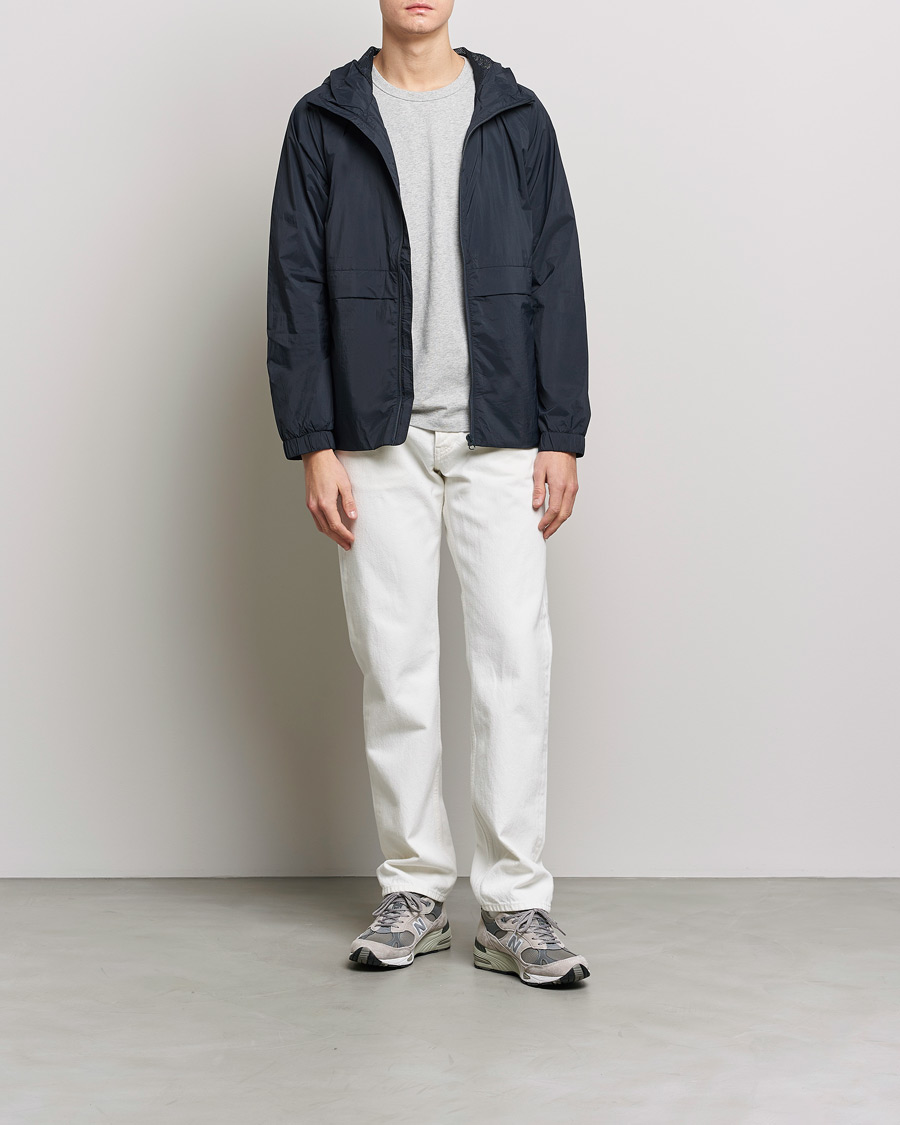 Mies | Takit | NN07 | Niles Packable Jacket Navy Blue
