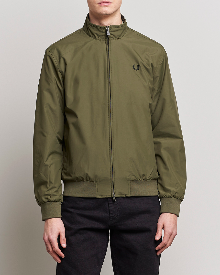 Mies | Takit | Fred Perry | Brentham Jacket Uniform Green