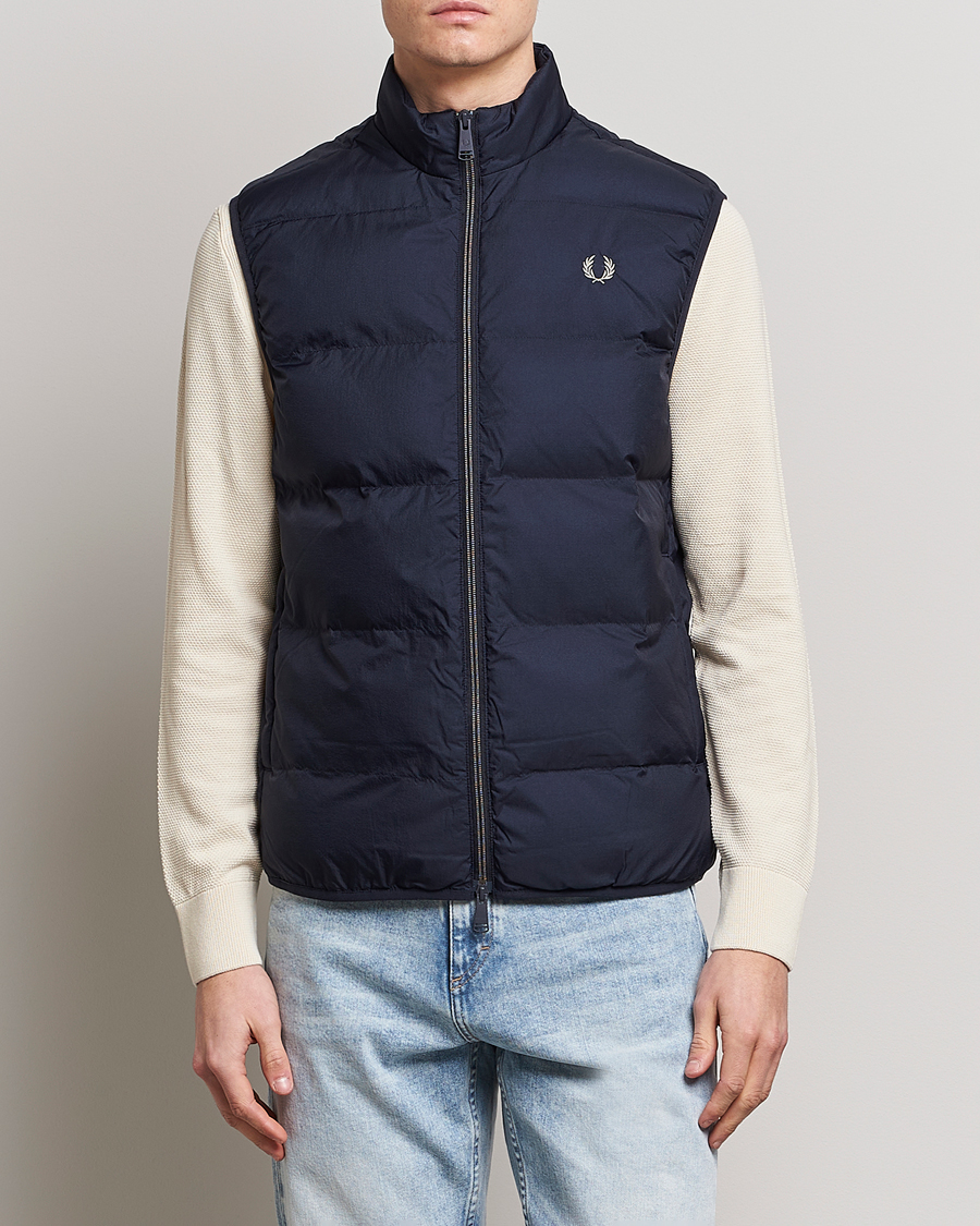 Mies | Fred Perry | Fred Perry | Insulated Gilet Vest Navy