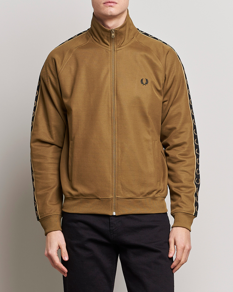 Mies |  | Fred Perry | Taped Track Jacket Shaded Stone