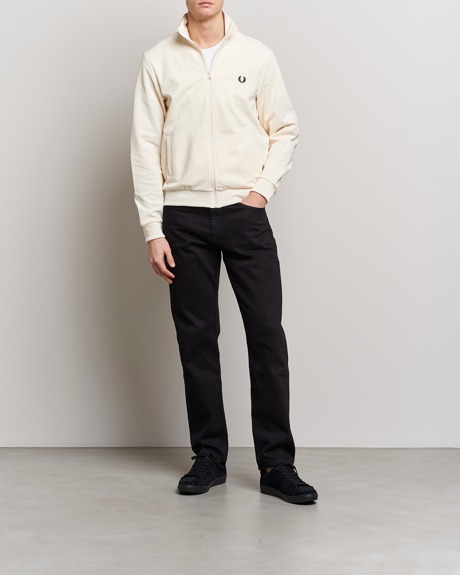 Mies | Puserot | Fred Perry | Track Jacket Ecru