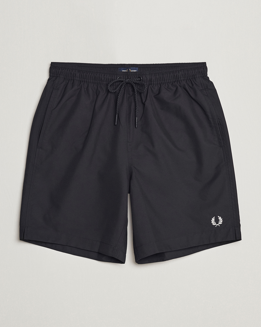 Mies | Uimahousut | Fred Perry | Classic Swimshorts Black