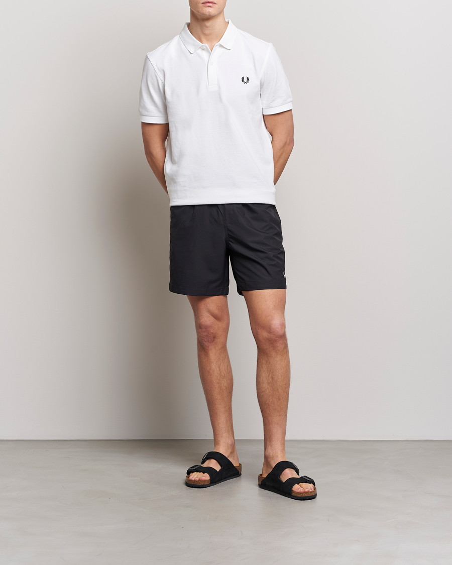 Mies | Uimahousut | Fred Perry | Classic Swimshorts Black