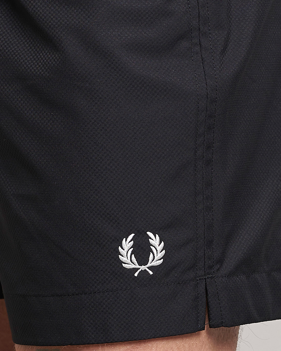 Mies | Uimahousut | Fred Perry | Classic Swimshorts Black