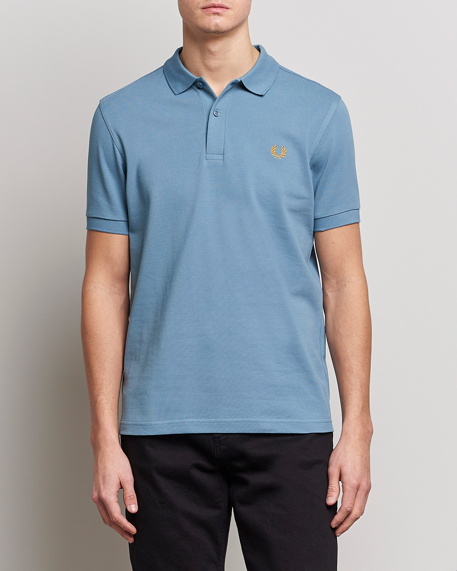 Mies | Fred Perry | Fred Perry | Plain Polo Shirt Ash Blue