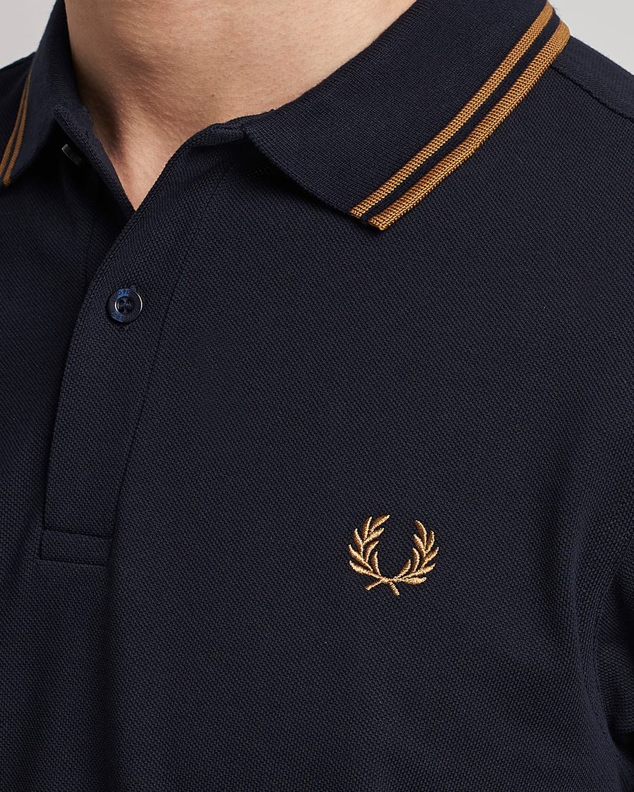 Mies | Pikeet | Fred Perry | Twin Tipped Polo Shirt Navy