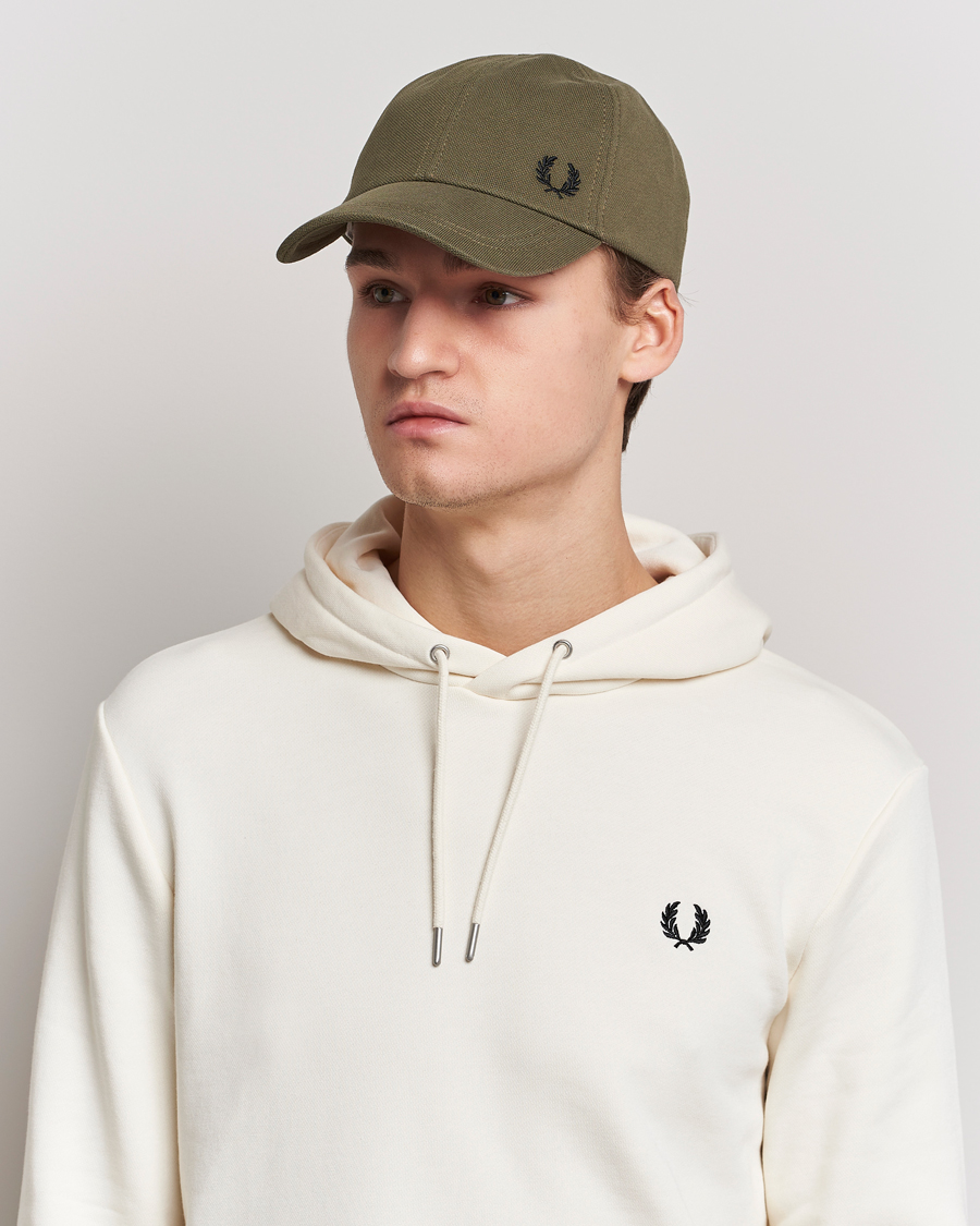 Mies | Fred Perry | Fred Perry | Classic Cap Uniform Green