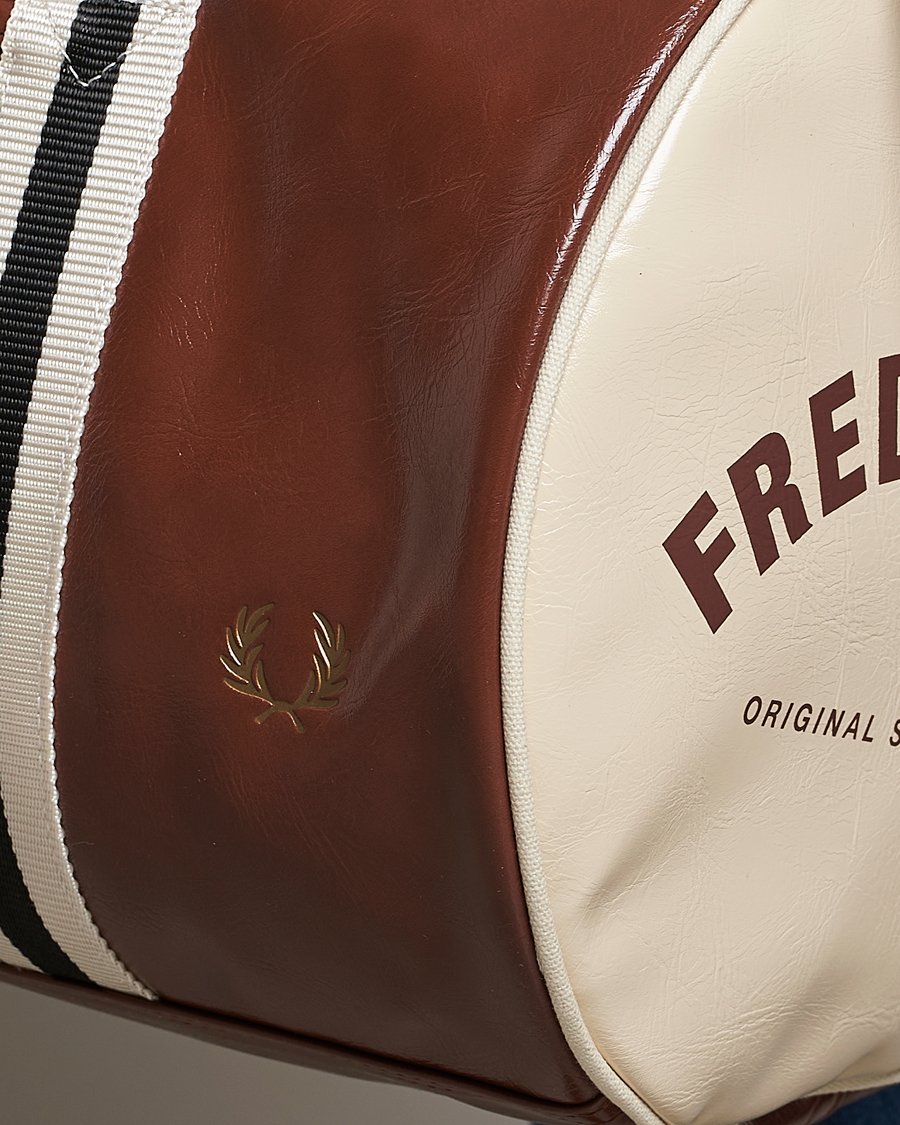 Mies | Fred Perry Classic Barrel Bag Tan | Fred Perry | Classic Barrel Bag Tan
