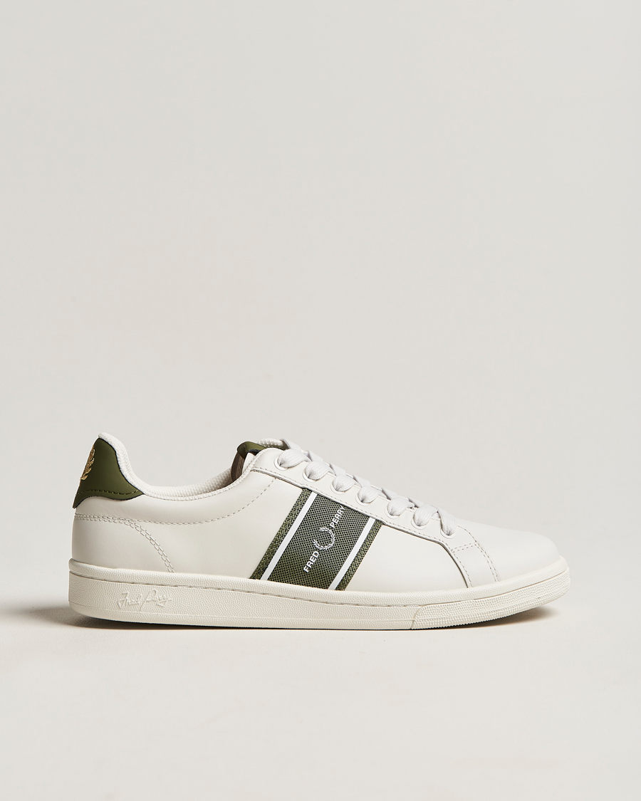 Mies | Fred Perry Graphic Mesh Sneaker Porcelain | Fred Perry | Graphic Mesh Sneaker Porcelain