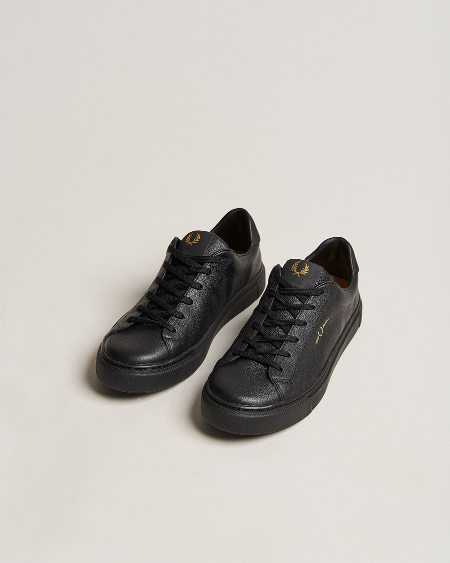 Mies | Kengät | Fred Perry | B71 Tumbled Sneaker Black