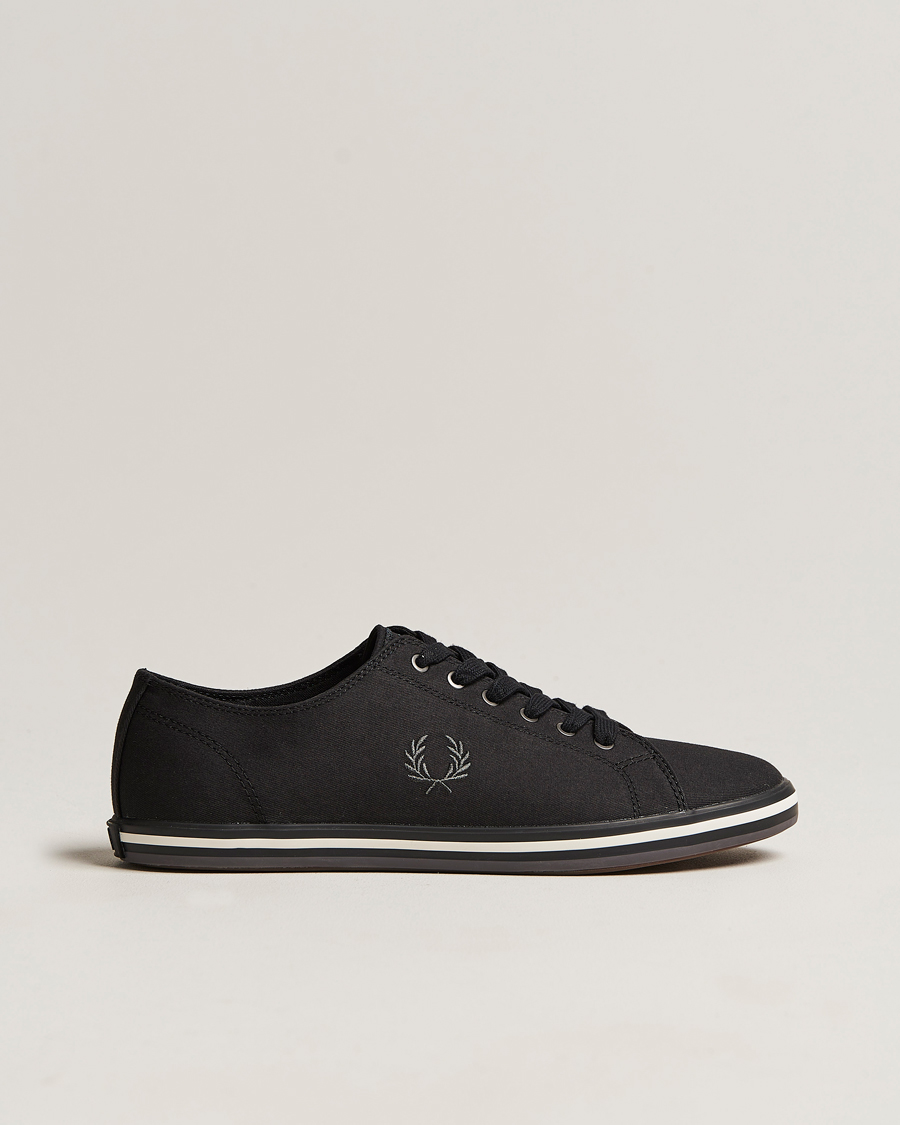Mies | Fred Perry Kingston Twill Sneaker Black | Fred Perry | Kingston Twill Sneaker Black