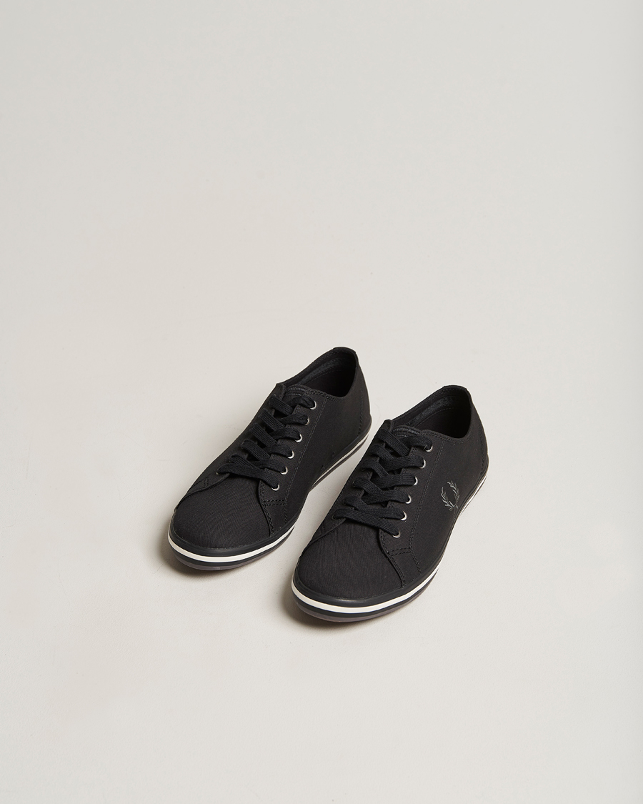 Mies | Kengät | Fred Perry | Kingston Twill Sneaker Black