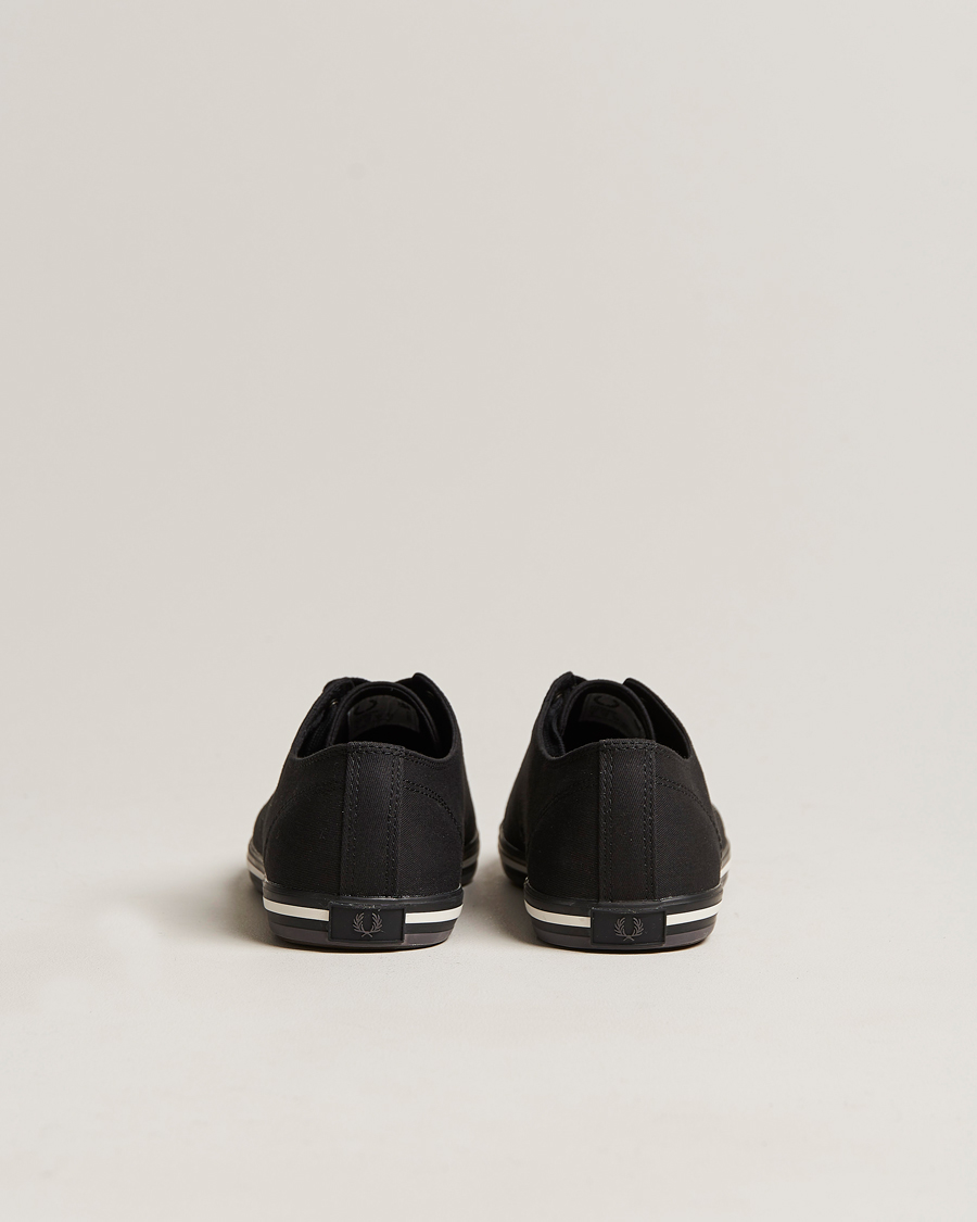 Mies | Fred Perry Kingston Twill Sneaker Black | Fred Perry | Kingston Twill Sneaker Black