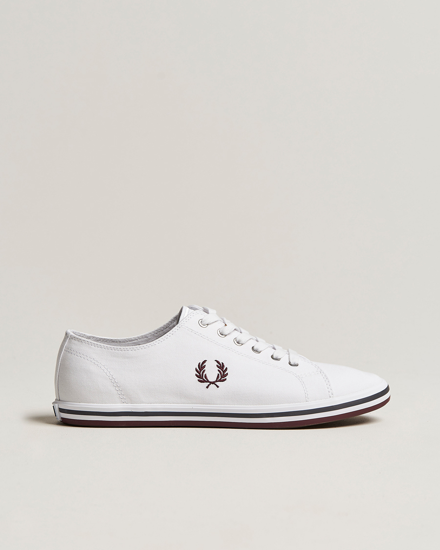 Mies | Fred Perry Kingston Twill Sneaker White | Fred Perry | Kingston Twill Sneaker White