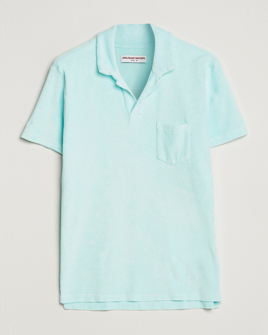 Mies | Pikeet | Orlebar Brown | Terry Polo Clear Sky