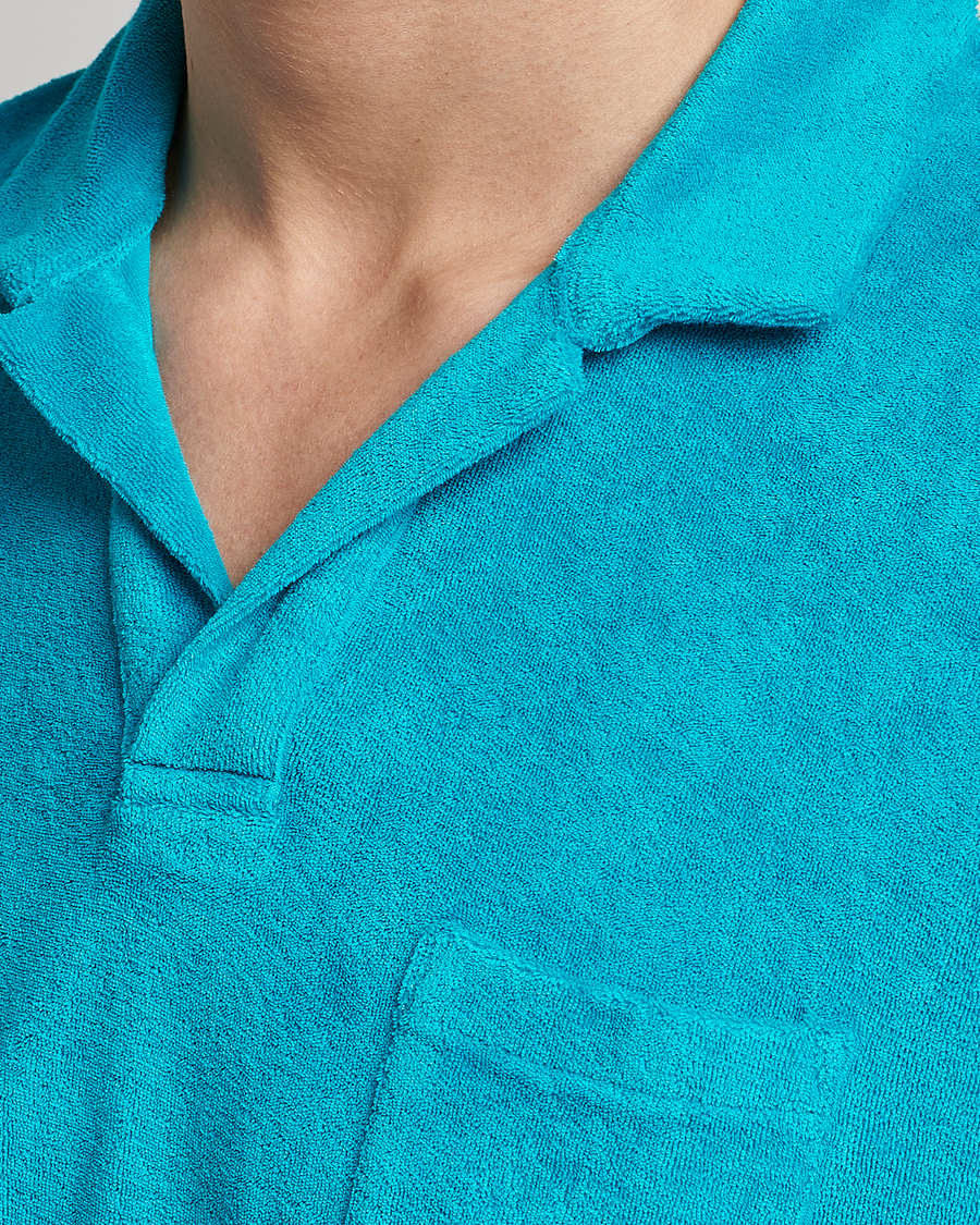 Mies | Pikeet | Orlebar Brown | Terry Polo Crystal Sea