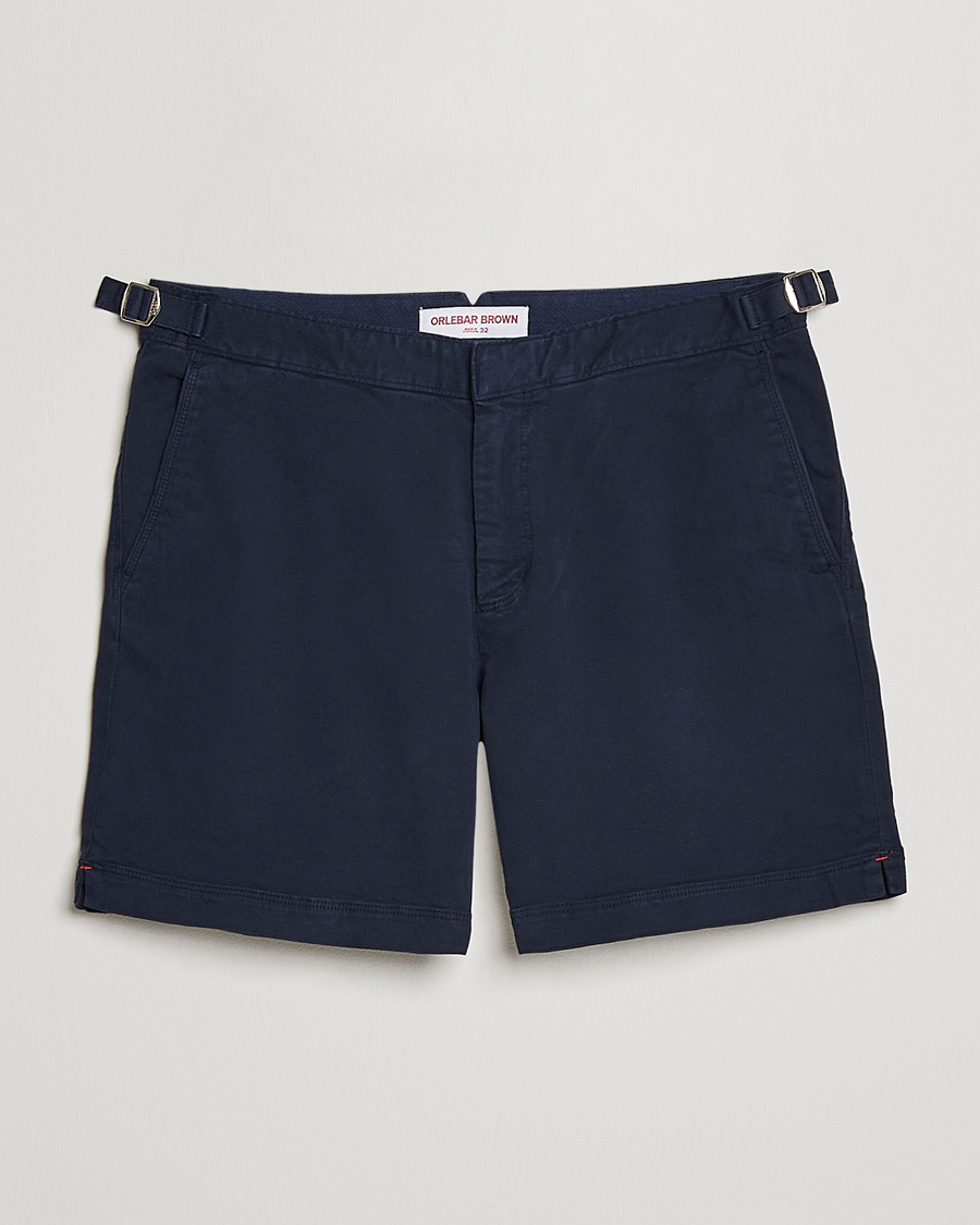 Mies | Shortsit | Orlebar Brown | Bulldog Cotton Stretch Twill Shorts Dark Navy