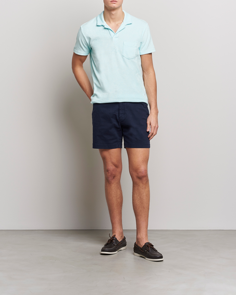 Mies | Shortsit | Orlebar Brown | Bulldog Cotton Stretch Twill Shorts Dark Navy
