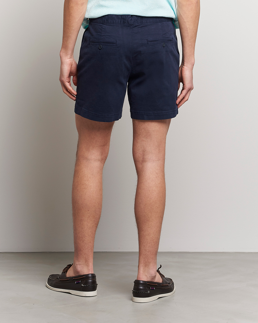 Mies | Shortsit | Orlebar Brown | Bulldog Cotton Stretch Twill Shorts Dark Navy