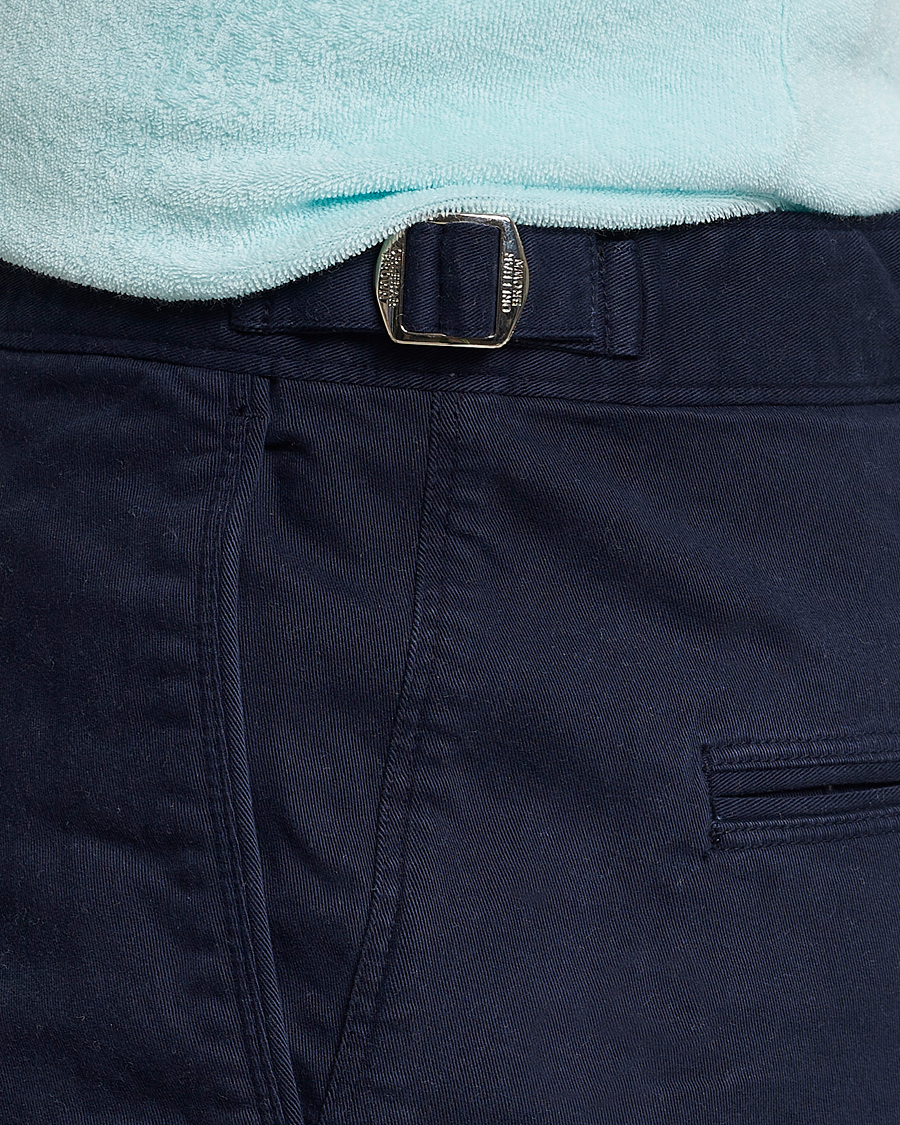 Mies | Shortsit | Orlebar Brown | Bulldog Cotton Stretch Twill Shorts Dark Navy