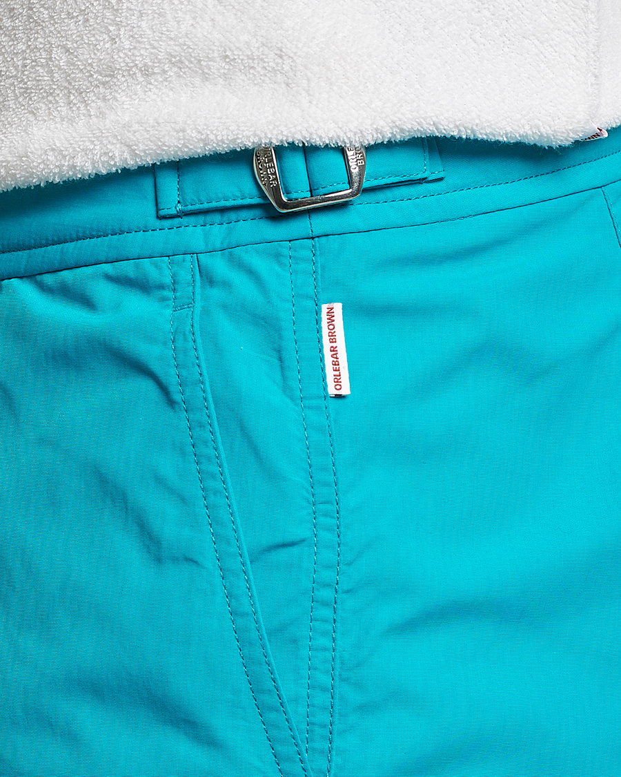 Mies | Uimahousut | Orlebar Brown | Bulldog II Medium Length Swim Shorts Crystal Sea