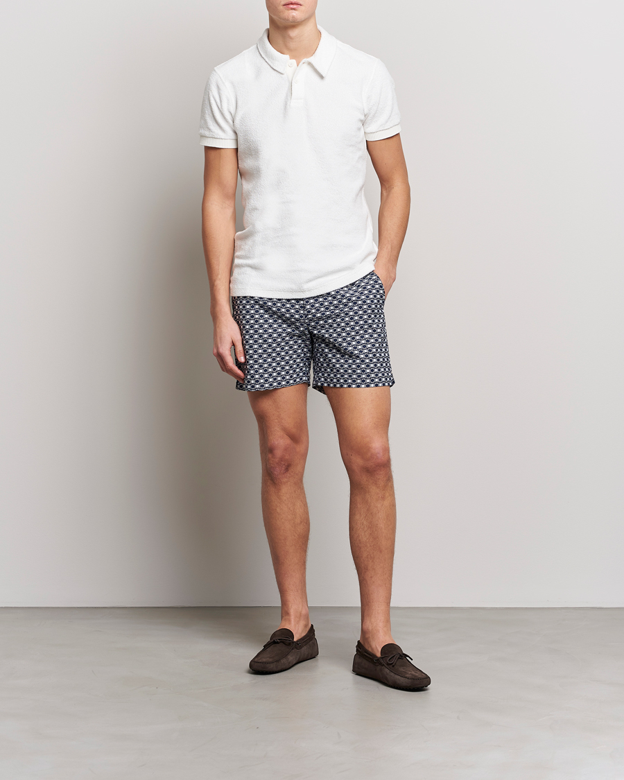 Mies | Pikeet | Orlebar Brown | Lorenzo Cotton Terry Polo Cloud