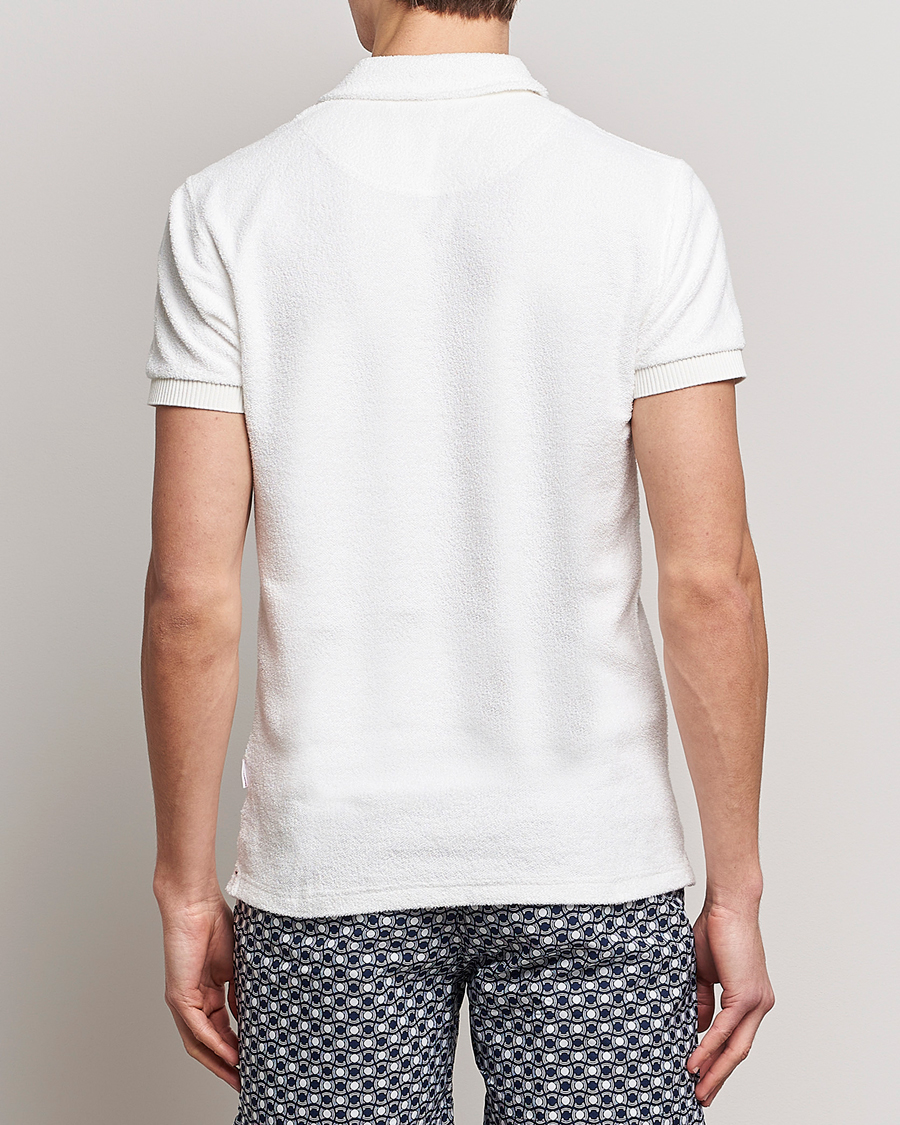 Mies | Pikeet | Orlebar Brown | Lorenzo Cotton Terry Polo Cloud