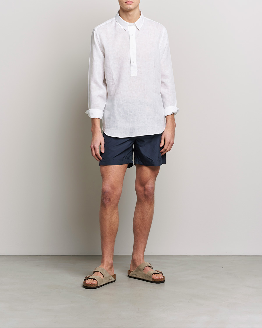 Mies | Uimahousut | Orlebar Brown | Bulldog Drawcord Solid Swimshorts Night Iris