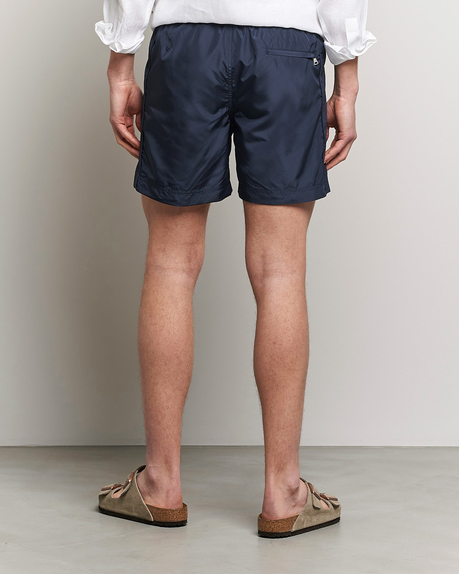 Mies | Uimahousut | Orlebar Brown | Bulldog Drawcord Solid Swimshorts Night Iris