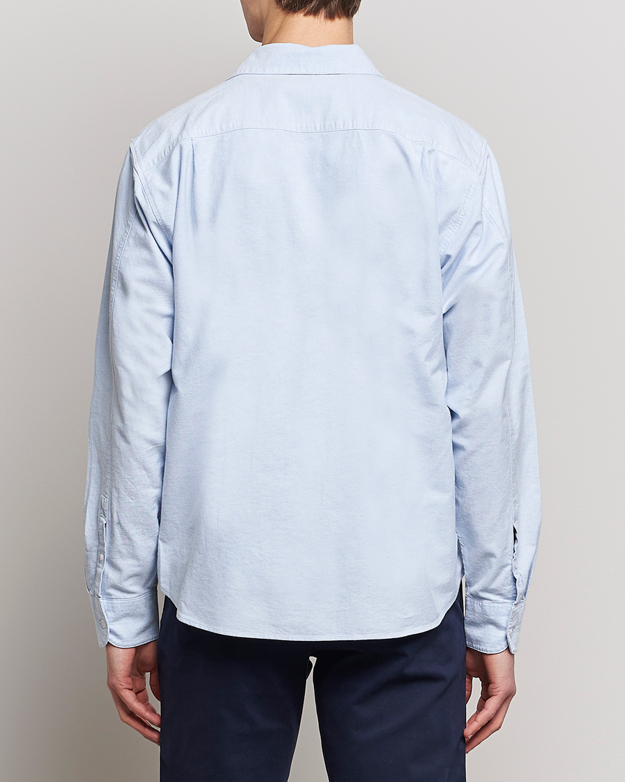 Mies | Kauluspaidat | Orlebar Brown | Grasmoor Relaxed Fit Tape Rim Shirt Serenity Blue