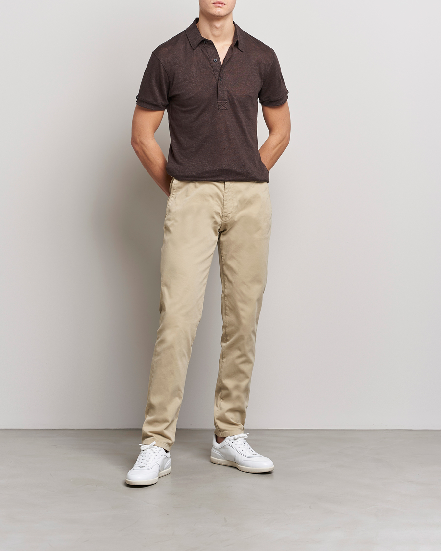 Mies | Housut | Orlebar Brown | Fallon Stretch Cotton Chinos Sand Dune