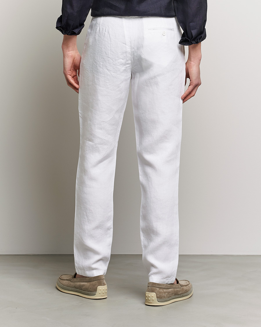 Mies | Housut | Orlebar Brown | Griffon Linen Trousers White