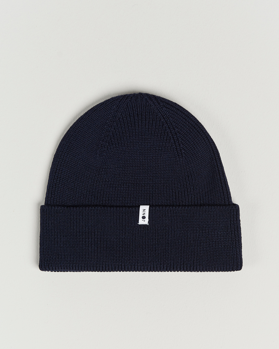 Mies | NN07 Niko Merino Beanie Navy Blue | NN07 | Niko Merino Beanie Navy Blue