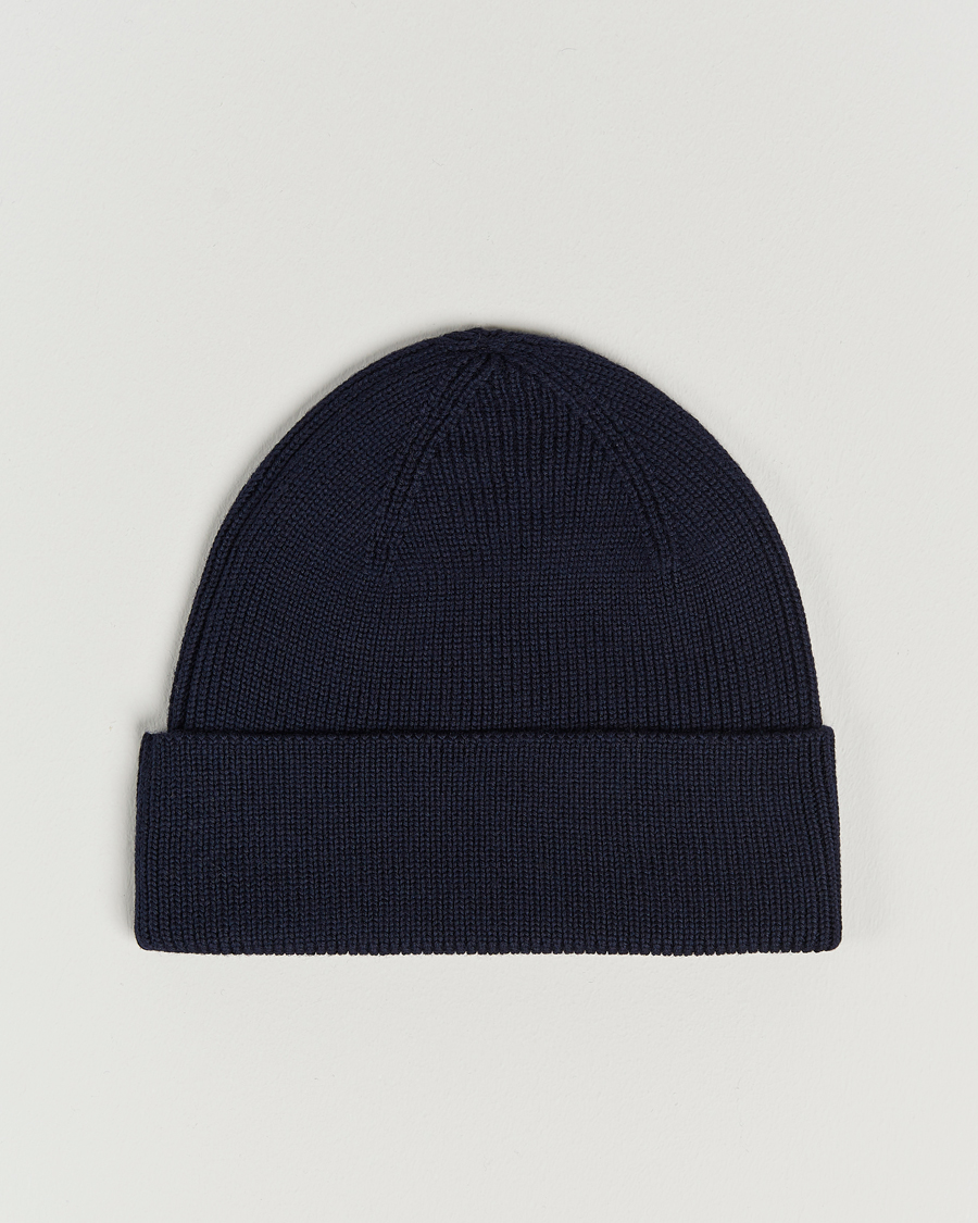 Mies | NN07 Niko Merino Beanie Navy Blue | NN07 | Niko Merino Beanie Navy Blue