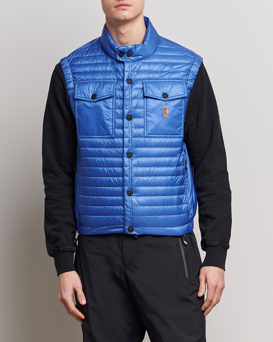 Mies |  | Moncler Grenoble | Ollon Padded Vest Clear Blue