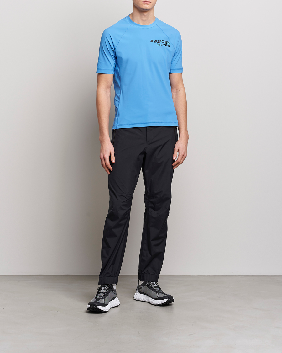 Mies | T-paidat | Moncler Grenoble | Technical T-Shirt Light Blue