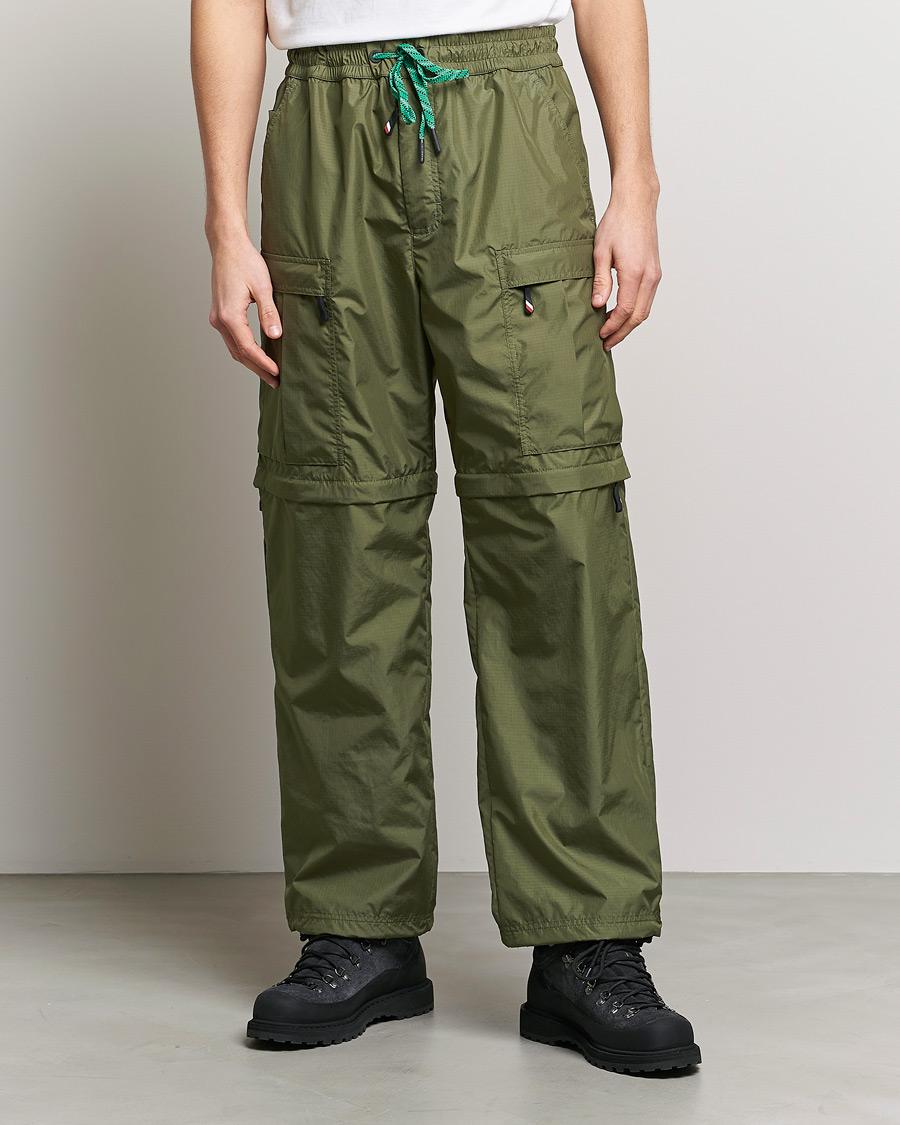 Mies | Housut | Moncler Grenoble | Zip Off Cargo Pants Military Green