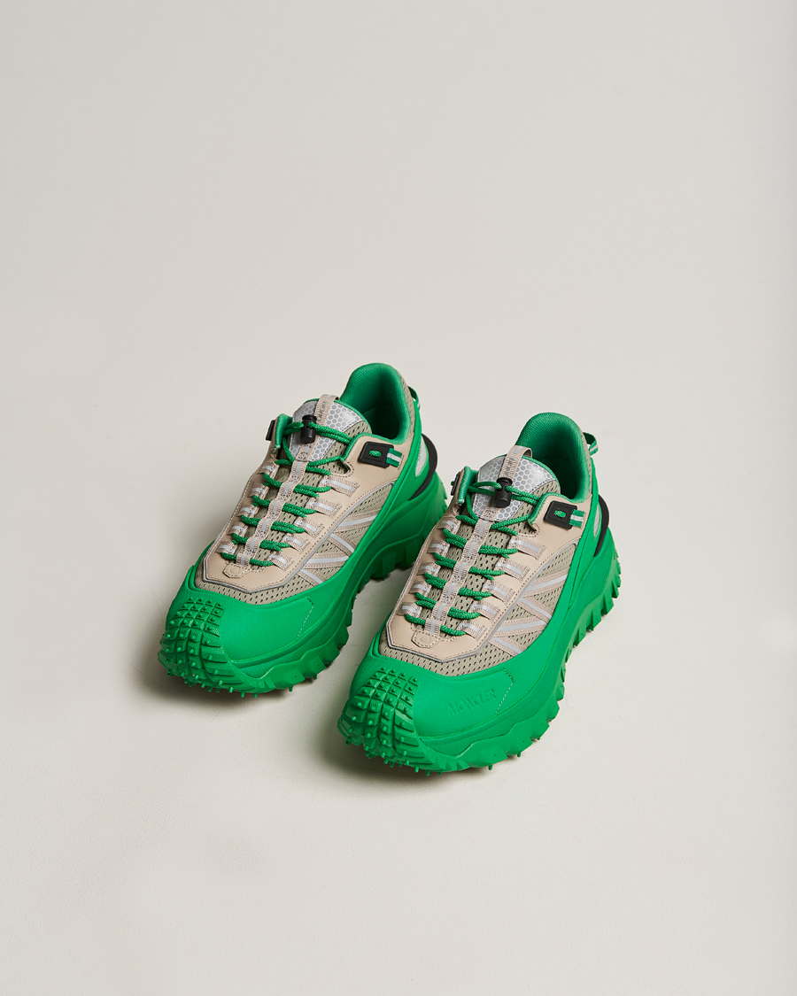 Mies | Vaelluskengät | Moncler Grenoble | Trailgrip Sneakers Green/Beige