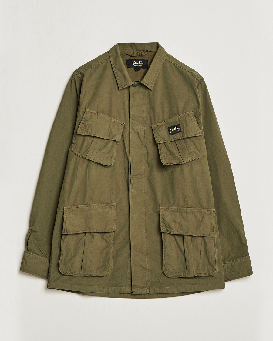 Mies | Takit | Stan Ray | Tropical Cotton Field Jacket Olive